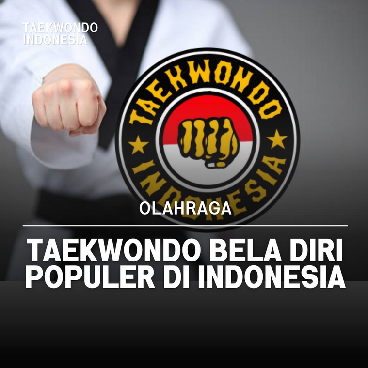 Taekwondo bela diri populer di Indonesia Taekwondo Indonesia Dojang nhizomoraboyolali